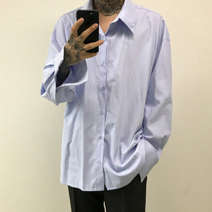 Basic Loose Long Sleeve Shirt