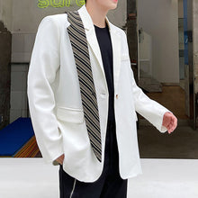 Load image into Gallery viewer, Asymmetrical Collar Blazer
