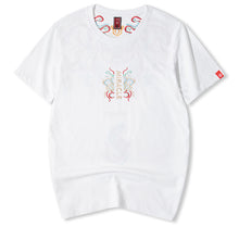 Load image into Gallery viewer, Fish Embroidered Loose Short Sleeve T-Shirt
