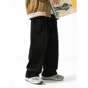 Corduroy Straight Casual Pants