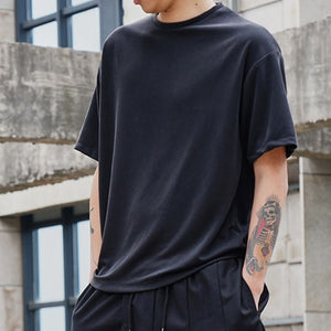 Basic Crew Neck Short Sleeve T-Shirt