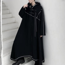 Load image into Gallery viewer, Irregular Hem Hooded Coat
