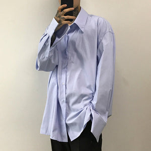 Basic Loose Long Sleeve Shirt