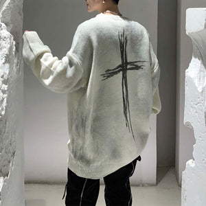 Graffiti Crosses Street Trends Sweaters