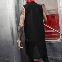 Load image into Gallery viewer, Mid-Length Mesh Sleeveless Vest
