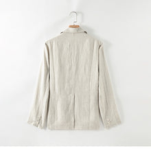 Load image into Gallery viewer, Linen Slouchy Linen Blazer
