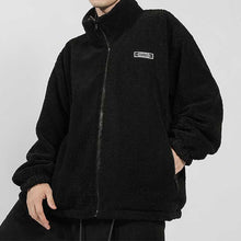 Load image into Gallery viewer, Fleece Thickened Reversible Jacket
