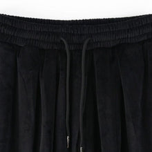 Load image into Gallery viewer, Black Velvet Loose Lounge Pants
