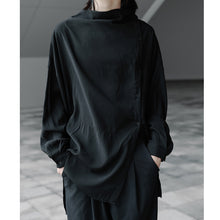 Load image into Gallery viewer, Asymmetrical Placket Shirt
