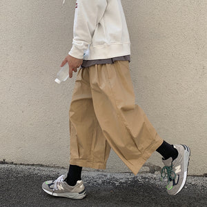 Lantern Loose Eighth Nine Pants