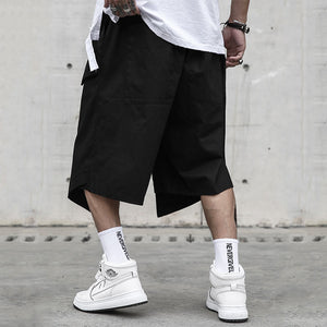 Hip Hop Irregular Five Point Shorts