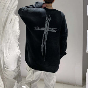 Graffiti Crosses Street Trends Sweaters