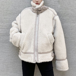 Lamb Wool Cotton Coat