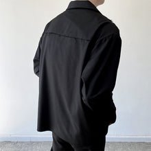 Load image into Gallery viewer, Colorblock Single Breasted Frayed Jackets
