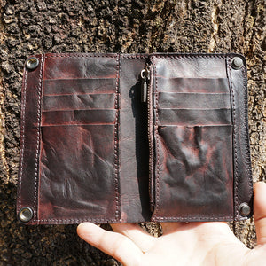 Genuine Leather Cards Holder Coin Wallet