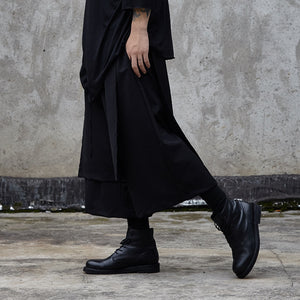 Cropped Loose Slacks