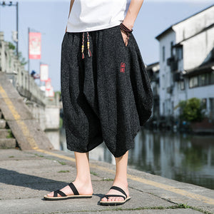 Embroidered Loose Radish Bloomers