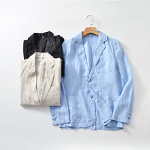 Load image into Gallery viewer, Linen Slouchy Linen Blazer
