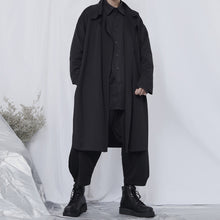 Load image into Gallery viewer, Buttonless Loose Long Thin Trench Coat
