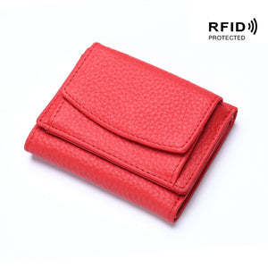 Leather Cards Holder Coin Wallet