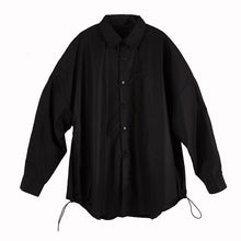 Load image into Gallery viewer, Bottom Drawstring Long Sleeve Shirt
