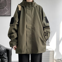 Load image into Gallery viewer, Hooded Solid Loose Relaxed Jacket
