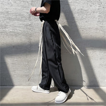 Load image into Gallery viewer, Fringe Strap Casual Suit Pants
