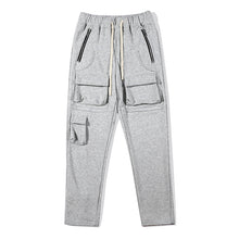 Load image into Gallery viewer, Multi-pocket Split Sweatpants
