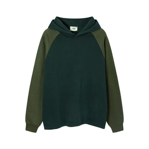 Color Block Raglan Hoodie