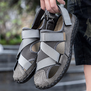 Mesh Casual Breathable Stitched Sandals