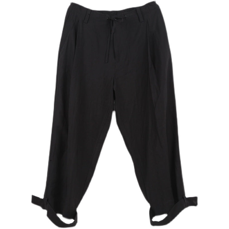 Casual Drawstring Trousers