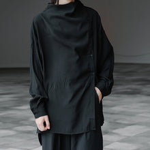 Load image into Gallery viewer, Asymmetrical Placket Shirt
