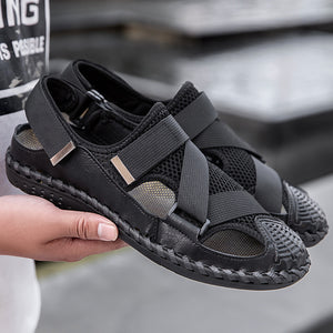 Mesh Casual Breathable Stitched Sandals