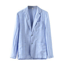 Load image into Gallery viewer, Linen Slouchy Linen Blazer
