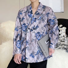 Load image into Gallery viewer, Floral Print Long-sleeve Shirt
