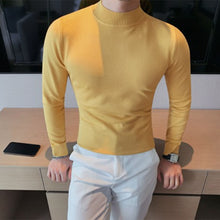 Load image into Gallery viewer, British Half Turtleneck Long Sleeve Sweater
