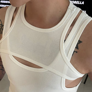 Cutout Tank Top