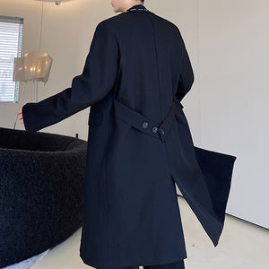 Hand Threaded Black Coat