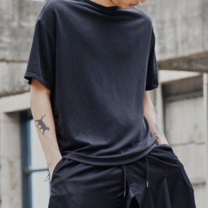 Basic Crew Neck Short Sleeve T-Shirt