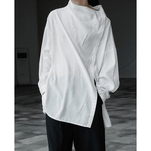 Asymmetrical Placket Shirt