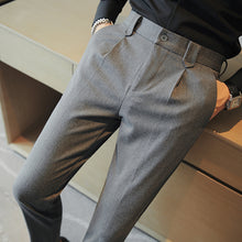 Load image into Gallery viewer, British Casual Slim Suit Pants
