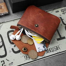 Load image into Gallery viewer, Handmade Retro Coin Purse Small Wallet
