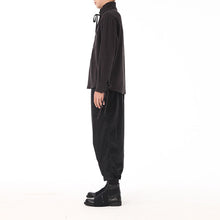 Load image into Gallery viewer, Black Velvet Loose Lounge Pants
