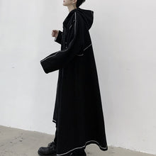 Load image into Gallery viewer, Irregular Hem Hooded Coat
