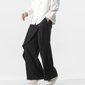 Japanese Retro Harem Wide Leg Flared Pants