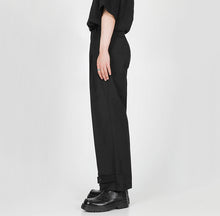 Load image into Gallery viewer, Adjustable Hem Straight Casual Pants
