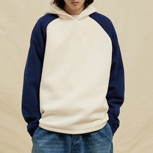 Color Block Raglan Hoodie