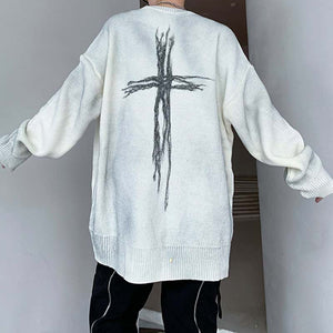 Graffiti Crosses Street Trends Sweaters