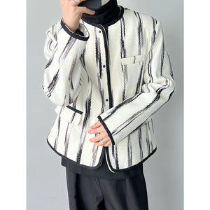 Colorblock Stripes Thin Jacket