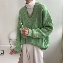 Load image into Gallery viewer, Elegant V-neck Knitted Sweater
